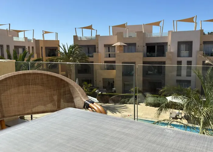 Mangroovy 2br Penthouse, Access, Pool & Sea Views & Private Rooftop Terrace * el-Gúna